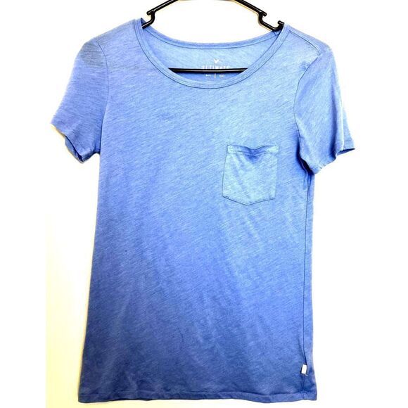 American Eagle Purple Blue Ultimate Tee Small - Picture 1 of 4